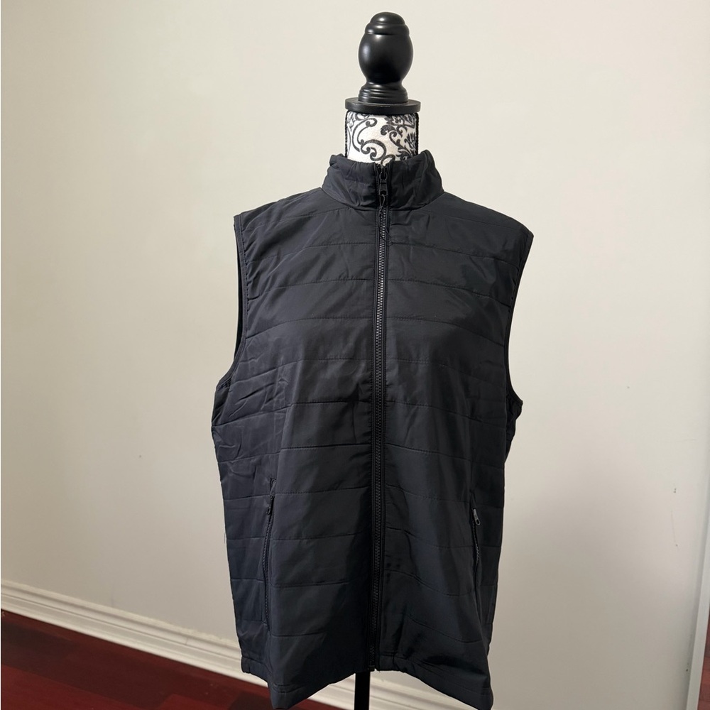 NWT Banana Republic Men's Black Puffer Vest